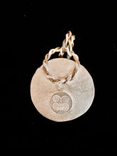 Load image into Gallery viewer, Vintage Brass Dog Pendnat