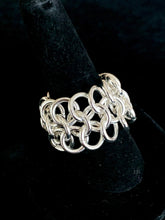 Load image into Gallery viewer, Heavy Gauge Sterling Silver Chainmail Ring
