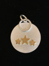 Load image into Gallery viewer, Sterling Silver and Brass Eagle Token/Coin Pendant