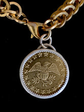 Load image into Gallery viewer, Brass Square Wire Chainmail Bracelet--SOLD