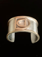 Load image into Gallery viewer, DC Collection Sterling Silver and Brass Cuff, extra small