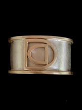 Load image into Gallery viewer, DC Collection Sterling Silver and Brass Cuff, extra small