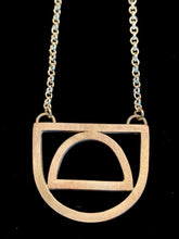Load image into Gallery viewer, DC Collection Sterling Silver Snaffle Bit Pendant on Sterling Silver Chain