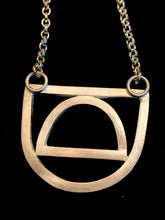 Load image into Gallery viewer, DC Collection Sterling Silver Snaffle Bit Pendant on Sterling Silver Chain