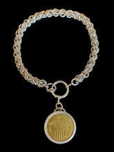 Load image into Gallery viewer, Sterling Silver Jens Pind Chainmail Bracelet