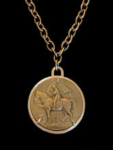Load image into Gallery viewer, Custom Joan of Arc Pedant--SOLD