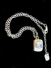 Load image into Gallery viewer, Moonstone Hollow Form Necklace