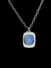 Load image into Gallery viewer, Moonstone Hollow Form Necklace