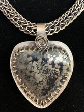 Load image into Gallery viewer, Pyrite Heart Pendant
