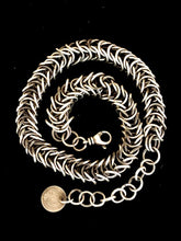 Load image into Gallery viewer, Queen's Chainmail Sterling Silver Necklace-SOLD