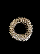 Load image into Gallery viewer, Sterling Silver Chainmail Ring