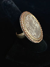 Load image into Gallery viewer, Canadian Coin Ring, Sterling, Brass
