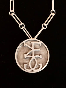 Custom Ranch Brand Pendant and Chain/Not For Sale