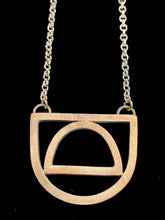 Load image into Gallery viewer, DC Collection Sterling Silver Snaffle Bit Pendant on Sterling Silver Chain
