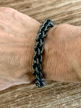 Load image into Gallery viewer, Men&#39;s or Women&#39;s Titanium Chainmail Bracelet
