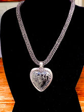 Load image into Gallery viewer, Pyrite Heart Pendant
