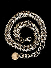 Load image into Gallery viewer, Queen&#39;s Chainmail Sterling Silver Necklace-SOLD
