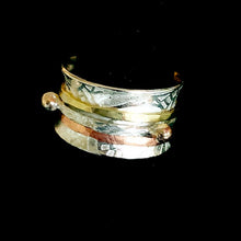 Load image into Gallery viewer, Sterling Silver Spinner Ring or Fidget Ring
